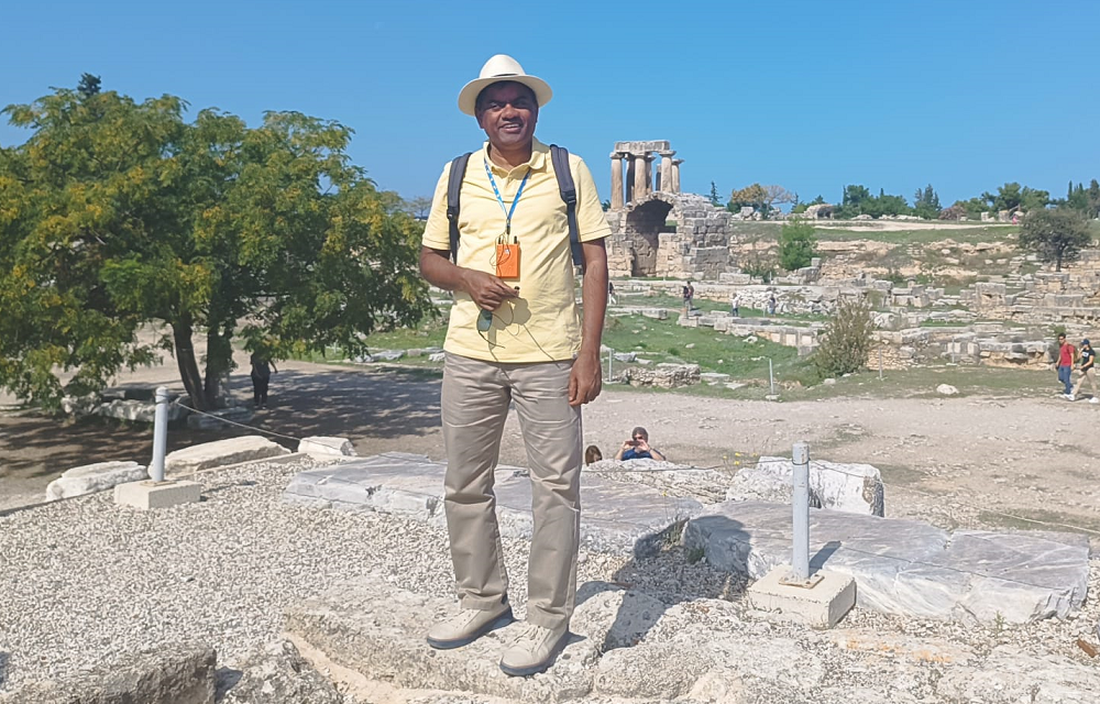 Ancient Corinth in Turkey during Pilgrimage, 2023