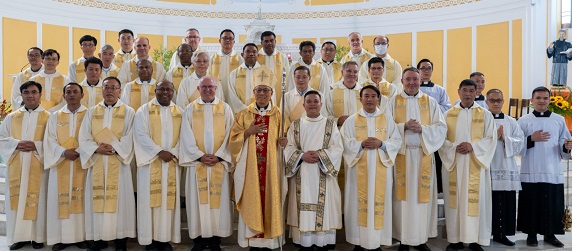 Father Peter's Diaconate Ordination to SVD, Christ the King Chapel, HK