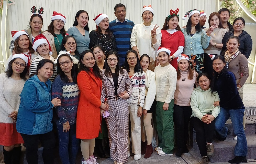 Sunday Morning Choir at 2023 Christmas Gathering, HK