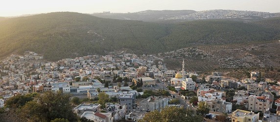 The Arab Village of Iksal at the Foot of Mount Tabor