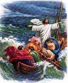 Jesus Calming the Stormy Sea